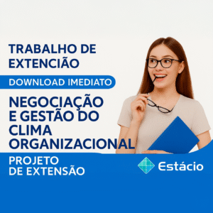 Negociacao e Gestao do Clima Organizacional